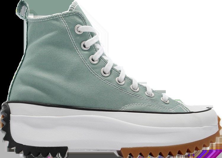 Кроссовки Converse Run Star Hike Platform High Jade Unity, зеленый