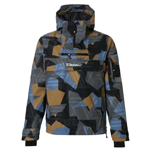 Куртка сноубордическая Анорак Rehall Artois-R Camo Blue Mirage (US:L)