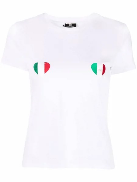 Elisabetta Franchi футболка Love Italy