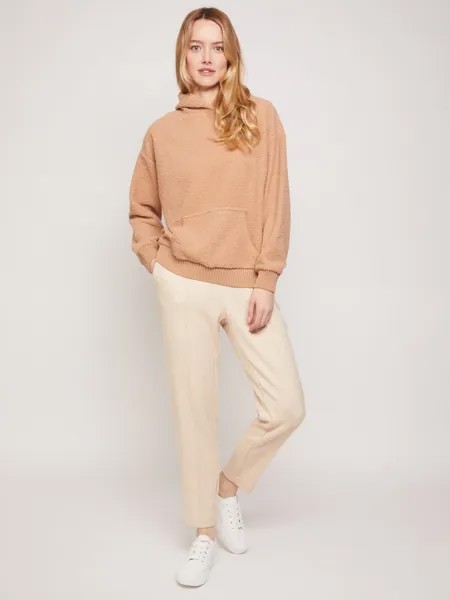 Толстовка женская Zolla 22133412L073 бежевая 2XL