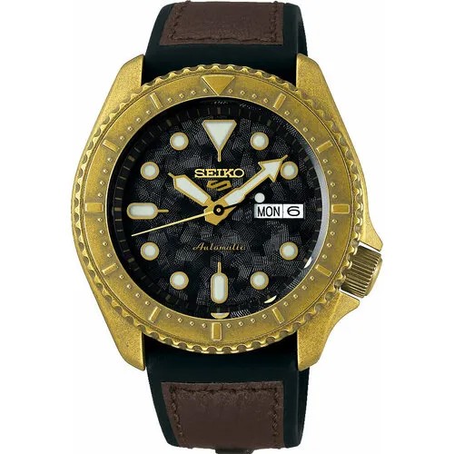 Наручные часы SEIKO 5 Sports, золотой