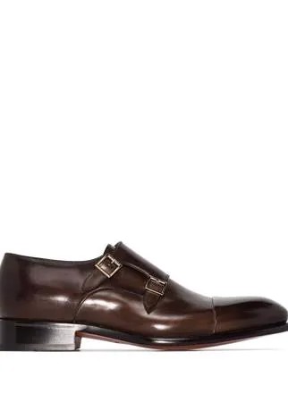 Santoni туфли монки Carter