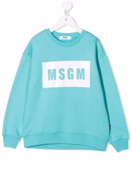 MSGM Kids толстовка с логотипом