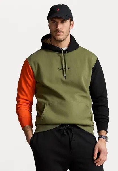 Толстовка с капюшоном Polo Ralph Lauren Big & Tall, оливковый