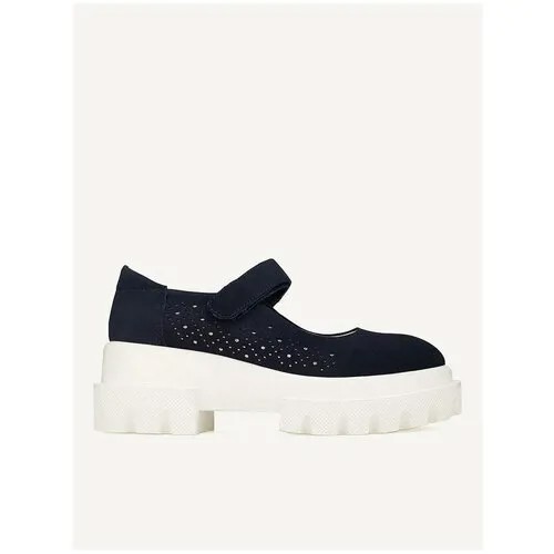 Туфли для девочек, цвет синий, размер 33, бренд Ulёt, артикул 276305-01 синий