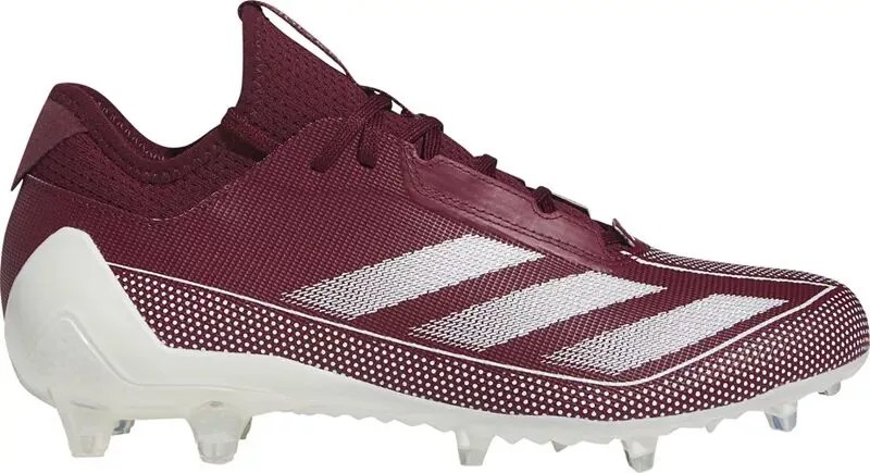 Мужские футбольные бутсы Adidas adizero Electric.1, бордовый