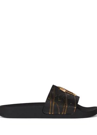 Giuseppe Zanotti шлепанцы с логотипом
