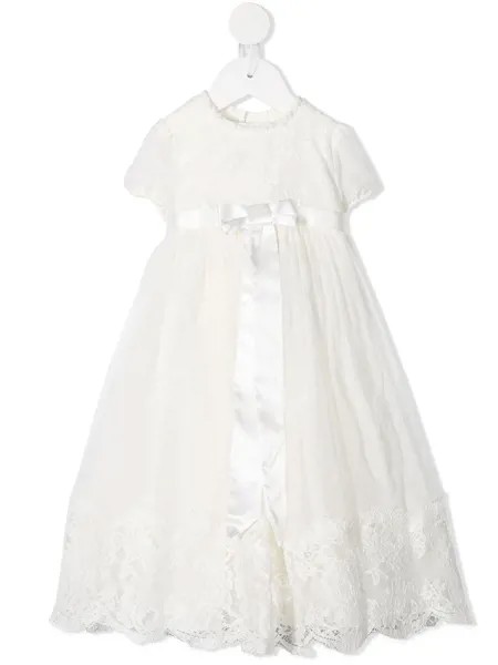Dolce & Gabbana Kids платье А-силуэта с кружевом