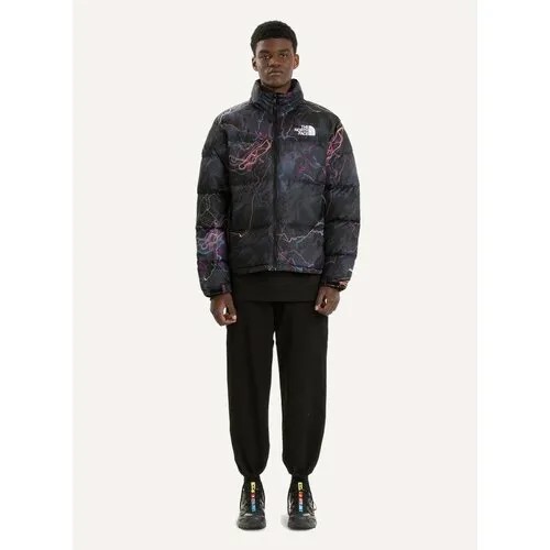 Пуховик The North Face, размер XL (52-54), черный