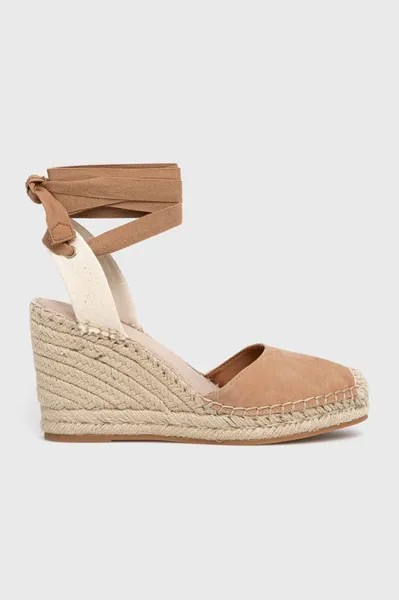 Замшевые эспадрильи EFEMINA Aldo, коричневый