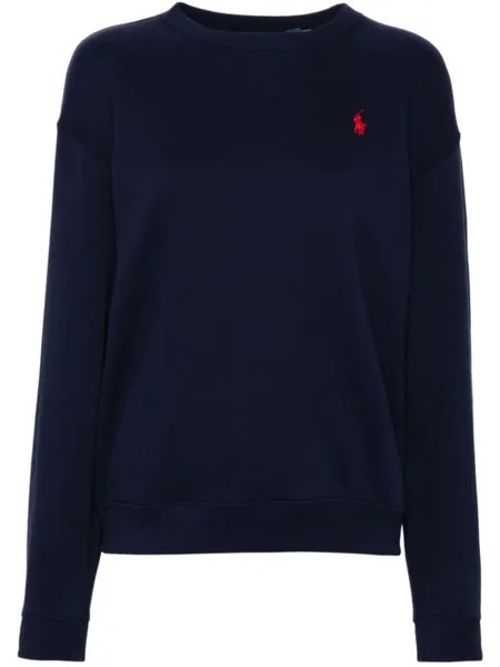 Polo Ralph Lauren свитер с вышивкой Polo Pony, синий