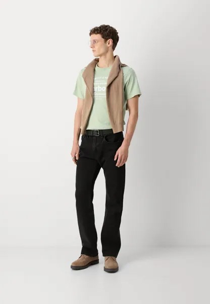 Футболка с принтом Brairton Graphic Barbour, зеленый
