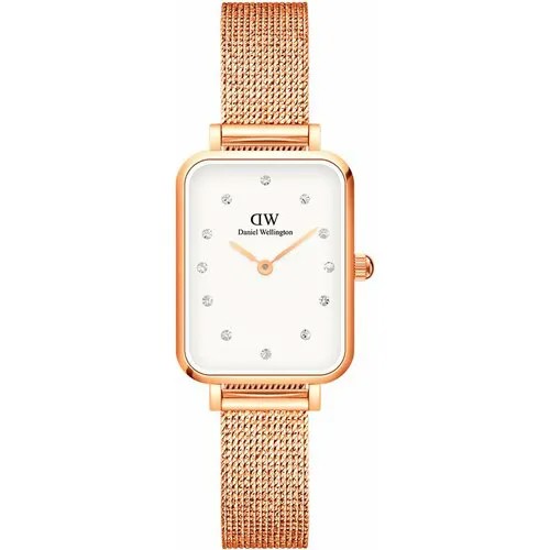 Наручные часы Daniel Wellington Quadro, розовый