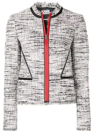 Karl Lagerfeld куртка с застежкой на молнии