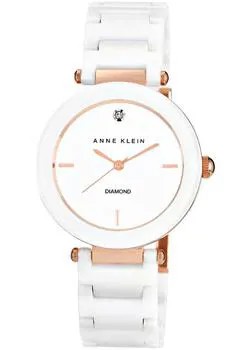 Fashion наручные  женские часы Anne Klein 1018RGWT. Коллекция Diamond