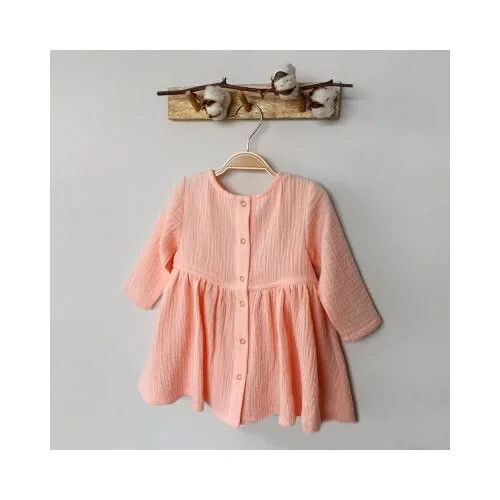 Платье Littlestar, размер 92, розовый