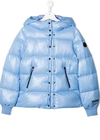 Moncler Enfant стеганый пуховик Felicita