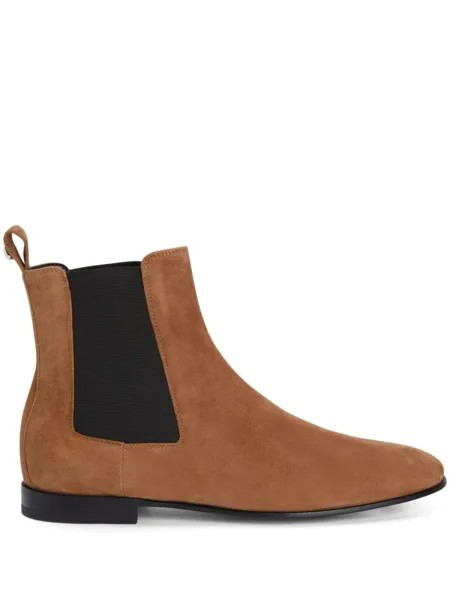 Giuseppe Zanotti ботинки Blaas с эластичными вставками, коричневый