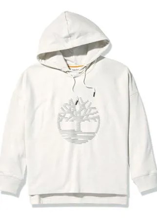 Relaxed Fit Hoodie with Reflective Logo