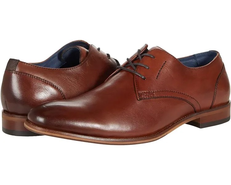Оксфорды Florsheim Flex Plain Toe, цвет Cognac Smooth Leather