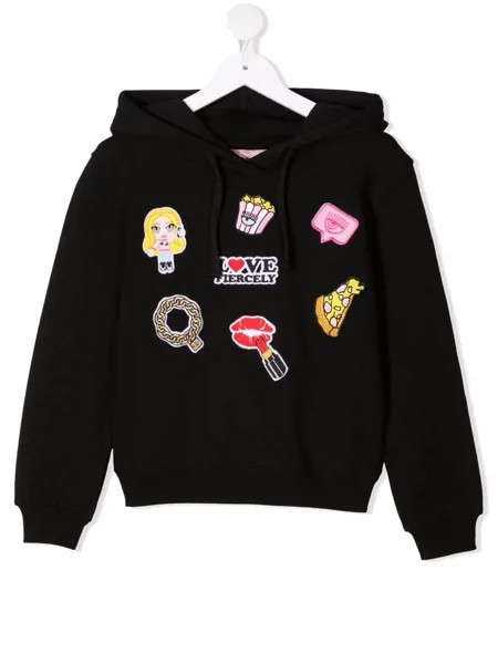 Chiara Ferragni Kids худи с нашивкой