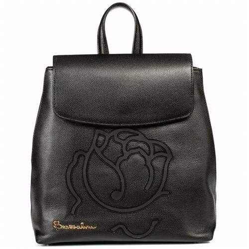 Braccialini Сумка-рюкзак женская Braccialini B12195 PP 100 nero scarlet pelle
