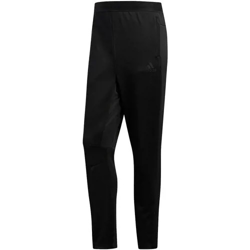 Брюки для фитнеса adidas Sity Base, карманы, размер XS, черный