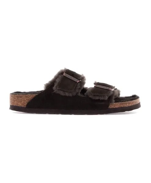 Шлепанцы из овчины «Аризона» Birkenstock, зеленый