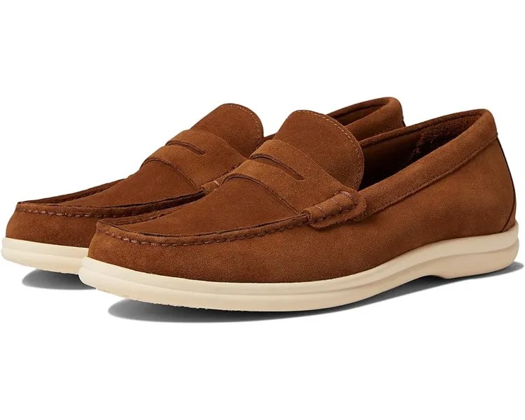 Лоферы Johnston & Murphy Collection Marlow Penny, цвет Snuff English Suede