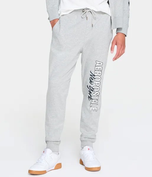 Спортивные брюки New York Heritage Jogger Aeropostale, серый