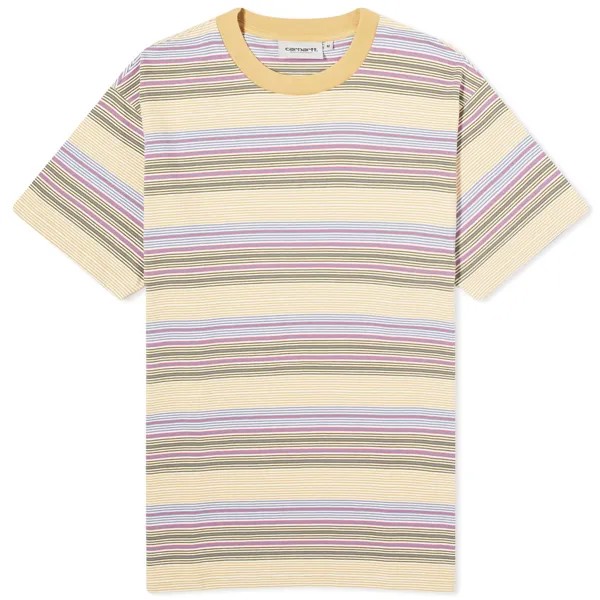 Футболка Carhartt Wip Coby Stripe, мультиколор