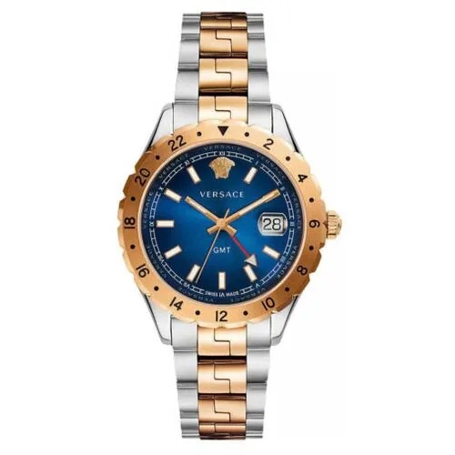 Наручные часы Versace GMT Наручные часы Versace Hellenyium V11060017, серебряный
