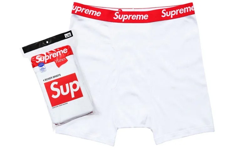 Трусы мужские Supreme, белый