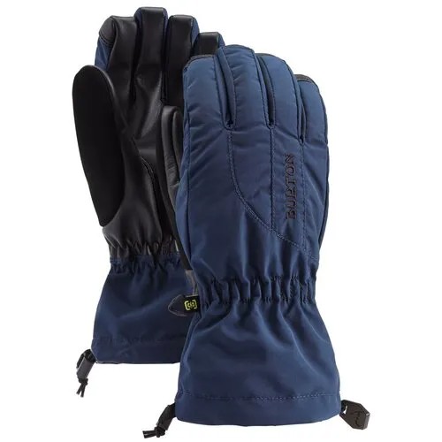 Перчатки BURTON Profile Glove, водонепроницаемый материал, с утеплением, размер S, синий, черный