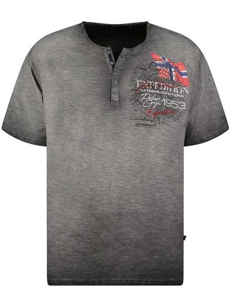 Футболка Geographical Norway Jerdi, антрацит