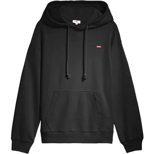 Худи Levi's Standard Hoodie, размер XXS, черный