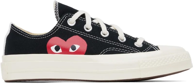 Черные низкие кеды Converse Edition Chuck 70 Comme des Garçons