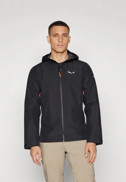 Дождевик/водоотталкивающая куртка PUEZ JACKET Salewa, цвет black out