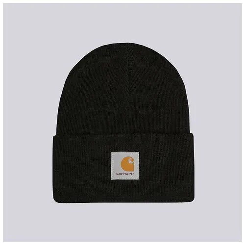 Шапка Carhartt WIP Acrylic Watch Hat демисезонная, размер Onesize, черный