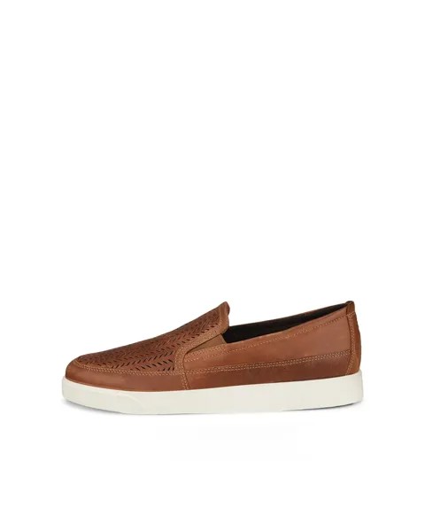 ЛЕТНИЕ СЛИПОНЫ ECCO МУЖСКИЕ STREET LITE, цвет Cashmere