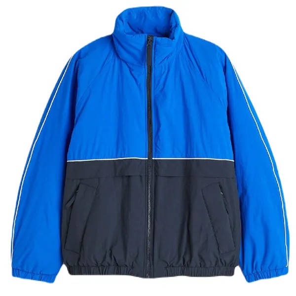 Куртка H&M Water-repellent, черный/синий
