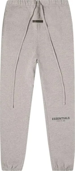 Спортивные брюки Fear of God Essentials Sweatpants 'Dark Heather Oatmeal', серый