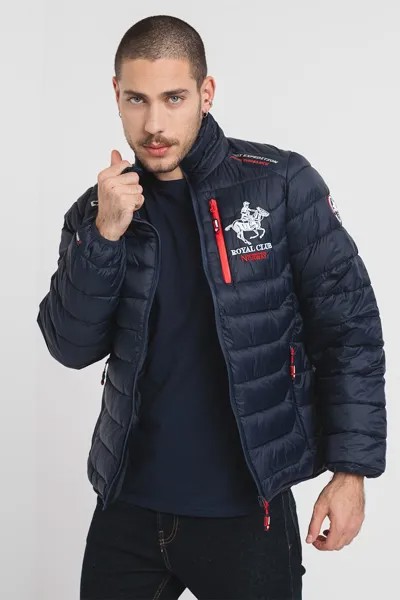 Стеганая зимняя куртка Briant на молнии Geographical Norway, синий