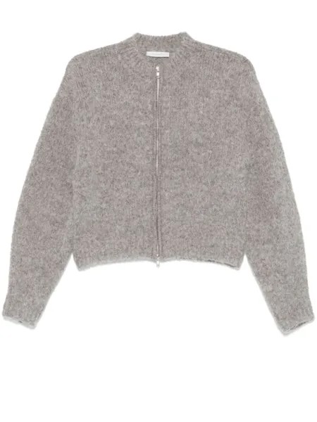 Low Classic кардиган на молнии, серый