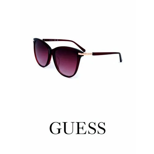 Солнцезащитные очки GUESS, бордовый