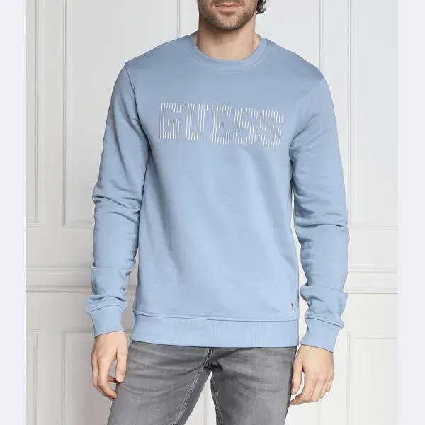 Толстовка Beau из флиса стандартной посадки Guess, синий
