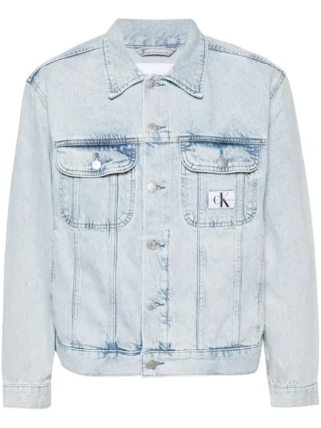 Calvin Klein Jeans джинсовая куртка Trucker, синий