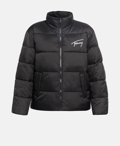 Зимняя куртка Tommy Jeans, черный