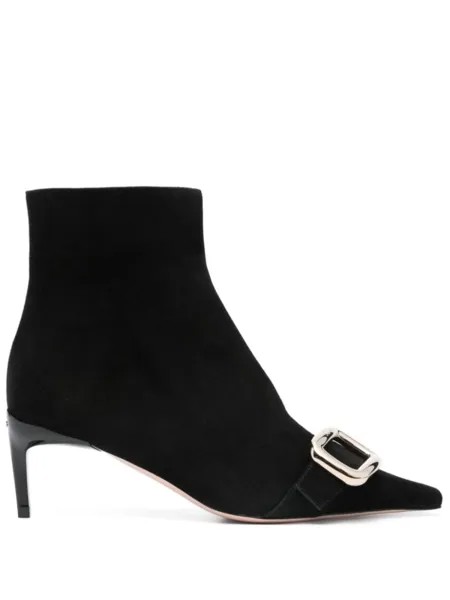 Roger Vivier ботильоны Viv' Canard 55, черный