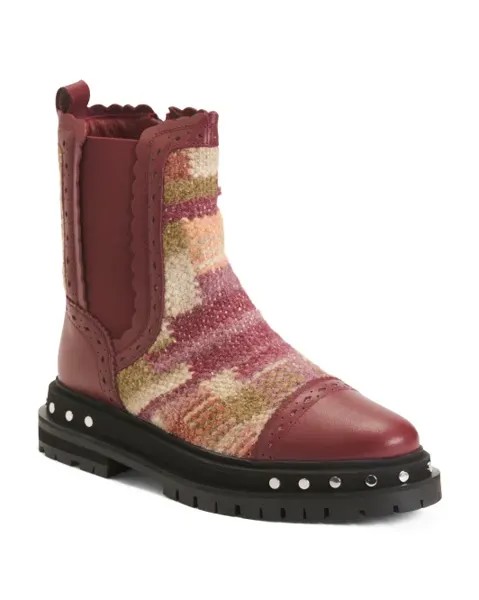 Кожаные ботинки челси Tate Free People, розовый